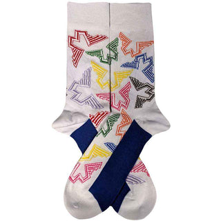 Paul McCartney Ankle Socks: Wings Logos