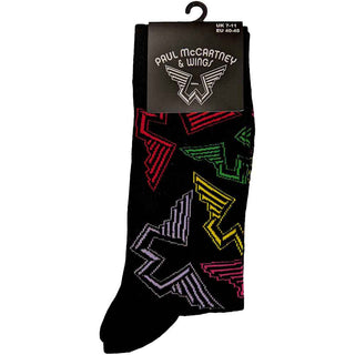 Paul McCartney Ankle Socks: Wings Logos