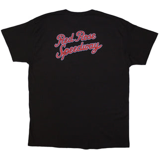 Paul McCartney Unisex T-Shirt: Red Rose Speedway (Black) (Back Print)