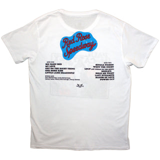 Paul McCartney T-Shirt: Photo Rose (White) (Back Print)