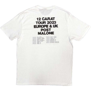 Post Malone T-Shirt: Resurface 2023 Tour Dates (Back Print & Ex-Tour)