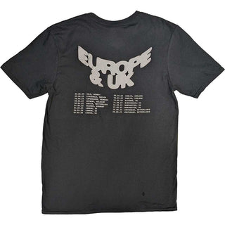Post Malone T-Shirt: Curved Logo 2023 Tour Dates (Back Print & Ex-Tour)