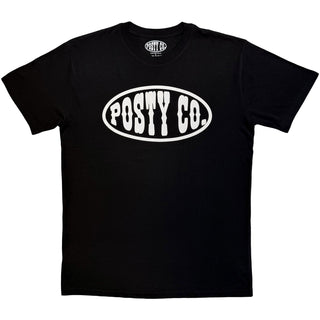 Post Malone T-Shirt: Logo Mono (Black)