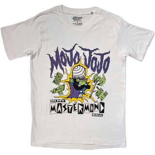 Power Puff Girls T-Shirt: Mojo Jojo Mastermind (White)