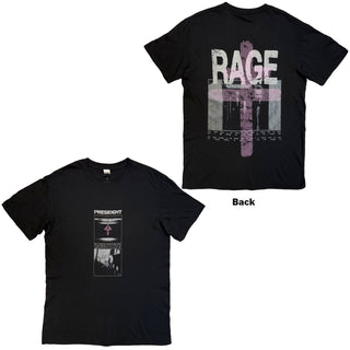 President T-Shirt: Rage (Black) (Back Print)