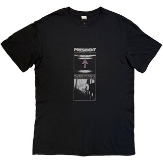 President T-Shirt: Rage (Black) (Back Print)