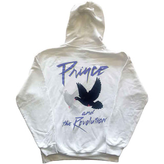 Prince Pullover Hoodie: Faces & Doves