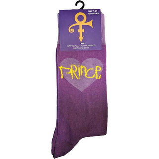 Prince Ankle Socks: Purple Heart