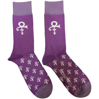Prince Ankle Socks: Symbol (Purple)