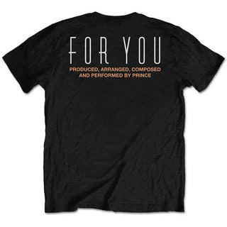 Prince T-Shirt: For You Triple (Back Print)