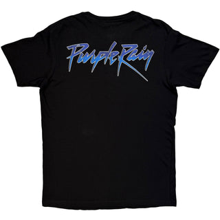Prince T-Shirt: Purple Rain Box (Black) (Back Print)