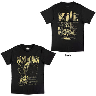 Papa Roach T-Shirt: Kill The Noise (Black) (Back Print)