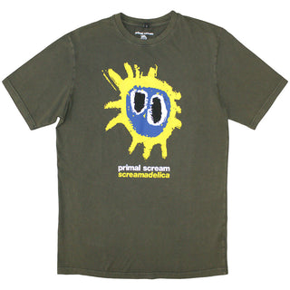 Primal Scream Unisex Stone Wash T-Shirt: Screamadelica