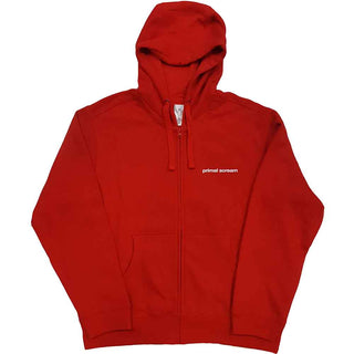 Primal Scream Zipped Hoodie: Screamadelica (Back Print)
