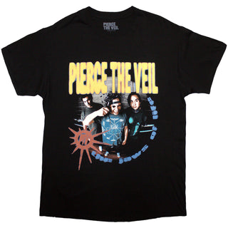 Pierce The Veil Unisex T-Shirt: I Can't Hear You (Black) (Back Print)