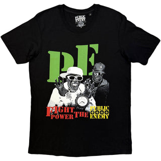 Public Enemy T-Shirt: Fight The Power (Black)