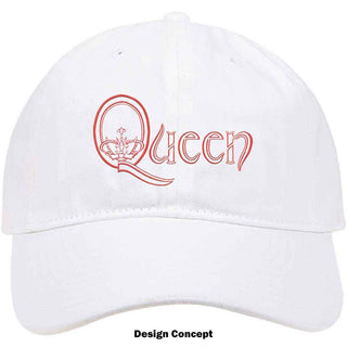 Queen Baseball Cap: Crown In Q Logo
