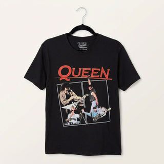 Queen Premium Carbon T-Shirt: Poster (Black)