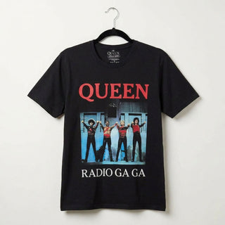 Queen Premium Carbon T-Shirt: Radio Ga Ga (Black)