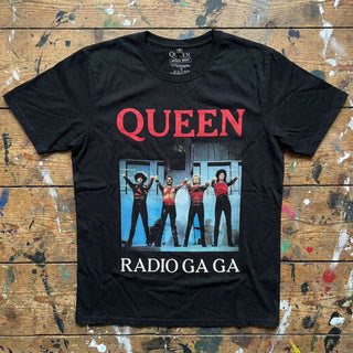 Queen Premium Carbon T-Shirt: Radio Ga Ga (Black)