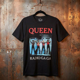 Queen Premium Carbon T-Shirt: Radio Ga Ga (Black)