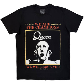Queen Premium Carbon T-Shirt: We Are The Champions (Black)