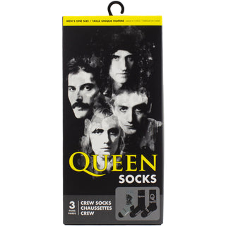 Queen Sock Gift Box: Logos (Multicolour) (UK Size 6.5 - 11)
