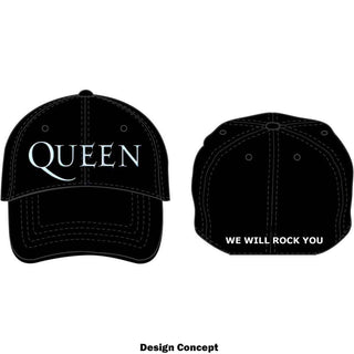 Queen Baseball Cap: Logo