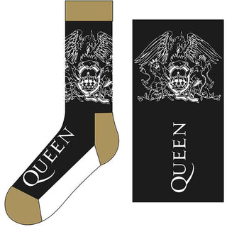 Queen Ankle Socks: Crest & Logo
