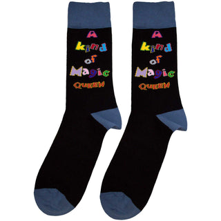 Queen Unisex Ankle Socks: A Kind Of Magic (Black) (UK Size 7 - 11)