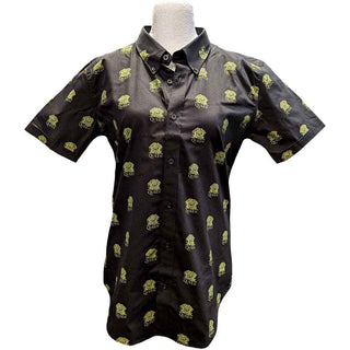 Queen Casual Shirt: Crest Pattern (All Over Print)