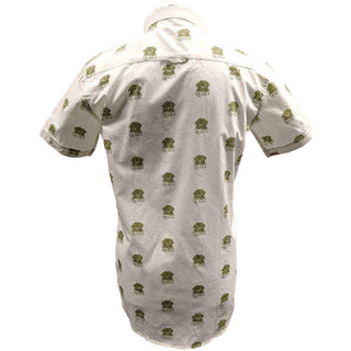 Queen Casual Shirt: Crest Pattern (All Over Print)
