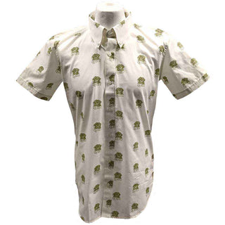 Queen Casual Shirt: Crest Pattern (All Over Print)