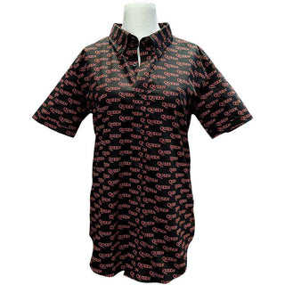 Queen Casual Shirt: Logo Pattern (All Over Print)