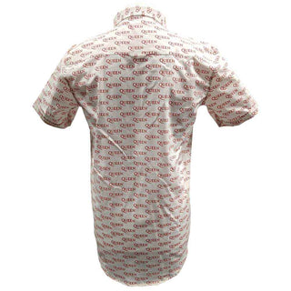 Queen Casual Shirt: Logo Pattern (All Over Print)