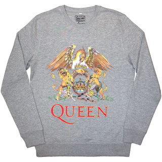 Queen Unisex Sweatshirt: Classic Crest