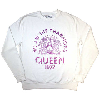 Queen Unisex Sweatshirt: Champions 1977