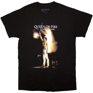 Queen T-Shirt: Live At The Bowl (Black)