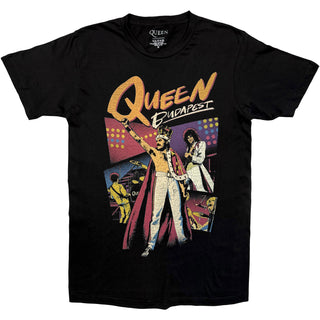 Queen T-Shirt: Budapest Pop Collage (Black)