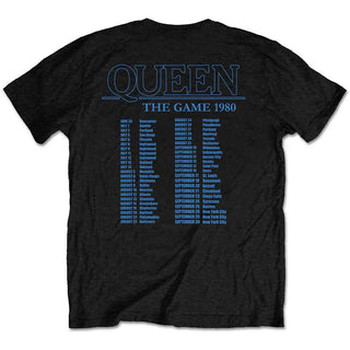 Queen T-Shirt: The Game Tour (Back Print)