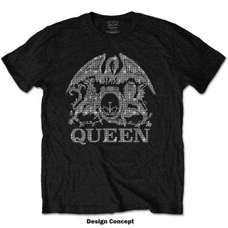 Queen Embellished T-Shirt: Crest