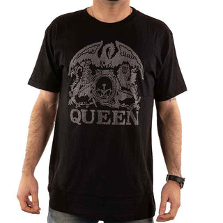 Queen Embellished T-Shirt: Crest