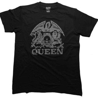 Queen Embellished T-Shirt: Crest