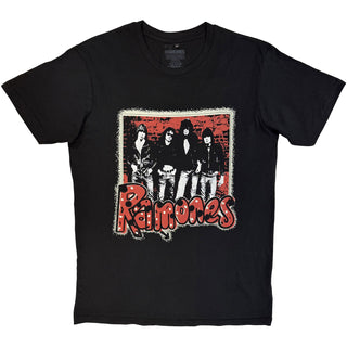 Ramones Premium Carbon T-Shirt: Graffiti (Black)