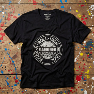 Ramones Premium Carbon T-Shirt: Rock N' Roll High School (Black)