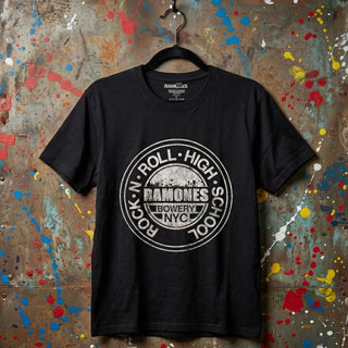 Ramones Premium Carbon T-Shirt: Rock N' Roll High School (Black)