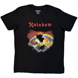Rainbow T-Shirt: Rainbow Rising (Black)