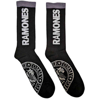 Ramones Terry Socks: Presidential Seal (Black)