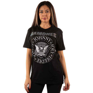 Ramones Embellished T-Shirt: Presidential Seal
