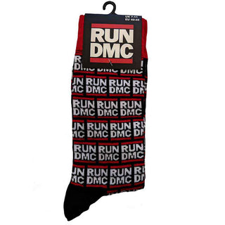 Run DMC Ankle Socks: All Over Logo
